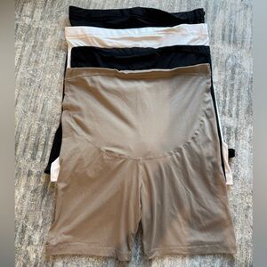 Buttery Soft Maternity Biker Shorts Bundle